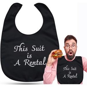 Adult Bib - “This Suit is a Rental”